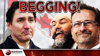 Trudeau BEGGED / THREATENED Jagmeet Singh and Yves Blanchet in Desperation - DENIED!