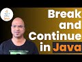 #3.5 Java Tutorial | Break and Continue