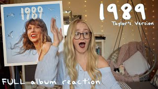 1989 (Taylor's Version) | FULL album reaction