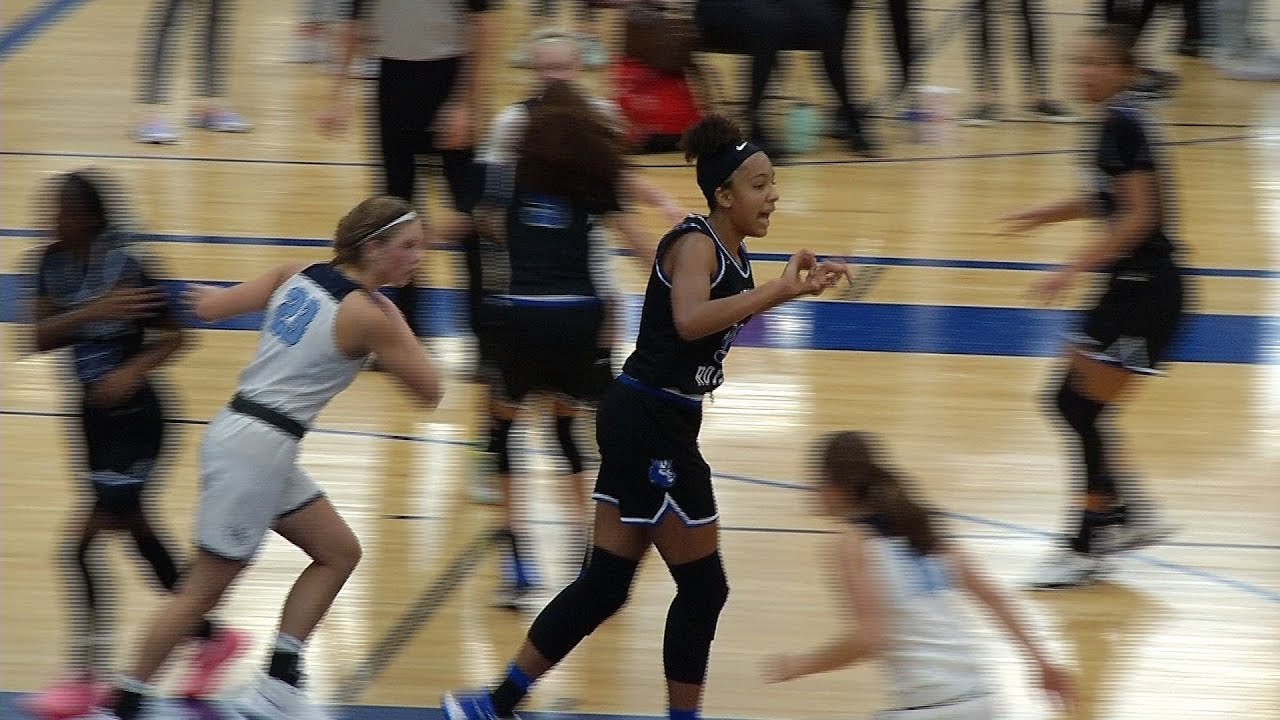 Hopkins Girls Basketball Routs Becker At Breakdown - YouTube