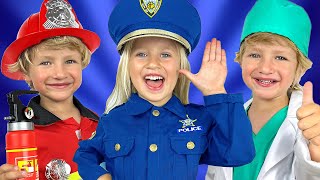 Jobs and Career Song + more Kids Songs by Katya and Dima