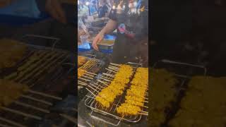 หมูสะเต๊ะมังกรทอง​ Pork satay ครัวคุณต๋อย​นครปฐม​#ใจฟู​#streetfood #Thaifood #krueang #สร้างอาชีพ​