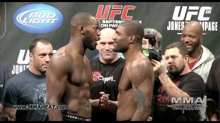 UFC 135: Jon "Bones" Jones vs Quinton "Rampage" Jackson: Weigh-In + Face-Off