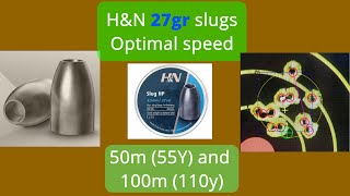 H&N 27gr Optimal speed 50m and 100m