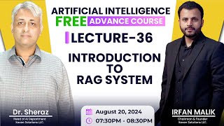 Lecture 36 | AI Advance Course