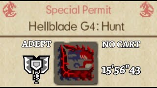 Monster Hunter Generations Ultimate - G4 Hellblade Glavenus [15'56''43] (Adept Charge Blade)