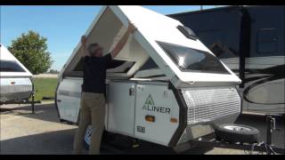 Setting up an Aliner Pop Up Camper Mount Comfort RV