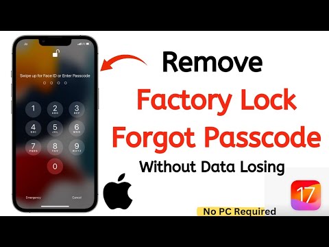 How To Unlock Any IPhone Without Passcode Without ITunes | No PC ...