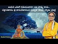 ఆయన ఒడిలో గమనించారా? అది విగ్రహం కాదు | Vasudevananda Saraswathi (Tembe) Swami | Nanduri Srinivas