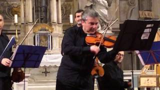 Glauco Bertagnin plays Summer from Vivaldi's Four Seasons in Venice, Italy