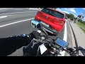 [8] Traffic ride & little highway pulls | KTM DUKE 390 2018 BEGINNER RIDE