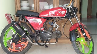 My first bike modification | walton 100 cc | Badboy | by DK Custom |