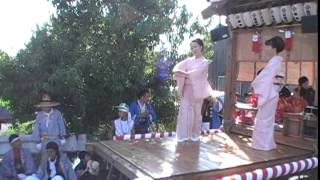 江の浦祇園　田中踊り　japanese festival 2014year