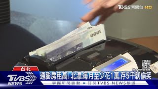 北漂月薪多少才夠? 過來人熱議「沒40K不用活」｜TVBS新聞@TVBSNEWS01