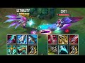 CRIT XAYAH vs LETHALITY XAYAH FULL BUILD FIGHTS! Best Pentakills!