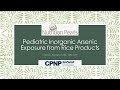 April 2019 Nutrition Pearl: Arsenic Exposure from Rice Products