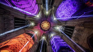 Crown and Coronation by Luxmuralis at Ely Cathedral