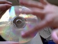 Easy way to clean a DVD or CD ROM w soap & water