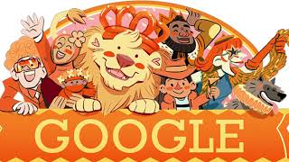 King's Day (Koningsdag) 2022 Google Doodle in Netherlands