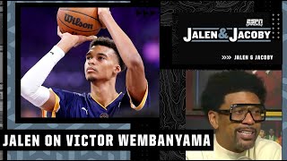 Jalen Rose reacts to Victor Wembanyama's 36-PT night vs. the G League Ignite 😤 | Jalen & Jacoby