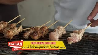 Kevin Gutomo Penasaran Rasa Sate Singa dan Segarnya Soto Betawi Bang John | MAKAN RECEH (30/08/22)