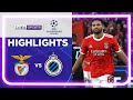 Benfica 5-1 Club Brugge | Champions League 22/23 Match Highlights