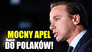 BOSAK NIE WTRZYMAŁ MOCNY APEL DO POLAKÓW