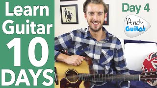 Guitar Lesson 4 - Your First Riff! [10 Day Guitar Starter Course]