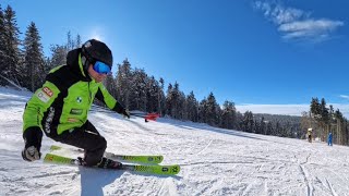 Beautiful Kopaonik mountain | solo SKIING | pure BLISS