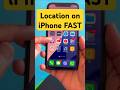 How to Ask for Someone's Location on iPhone FAST! | location on iphone, #tips #howto #Shorts