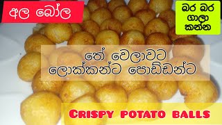 crispy potato balls |අල බෝල