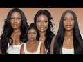 THE MOST NATURAL LOOKING GLUELESS YAKI STRAIGHT WIG TUTORIAL FOR BEGINNERS + 4 STYLES | NADULA HAIR