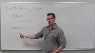 Introduction to Scientific Notation (TTP Video 75)