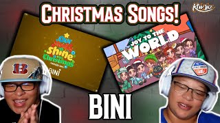 TWINS REACT TO BINI CHRISTMAS SONGS | WE NEED A CHRISTMAS ALBUM!!!! THE VOCALS!! | #BINI