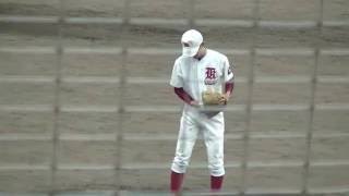 2016　秋　高校野球　福岡大会　香椎　栁投手