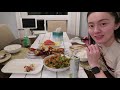 vlog 19 素颜化个妆 感恩节晚餐 北鼎蒸炖锅 黑五买了啥 🎄圣诞装饰diy 西雅图梵高展