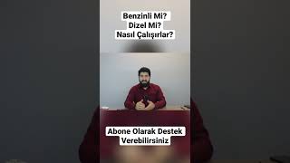 Benzinli ve Dizel Araçların Çalışma Prensibi Nedir? Oto Bilgi #shorts