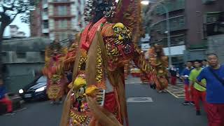 109蘆洲普庵寺普庵祖師南巡回駕遶境6神將打七星