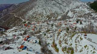 Πετώντας Πάνω από τα Δωρικά Χιονισμένα Ναμάτα Βοΐου  Ακούγοντας Ερωτόκριτο 14:3:2022