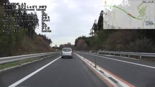 2to3 20121202 常磐道 上り 鶴巣PA→大和IC→春日PA to しらかし台IC