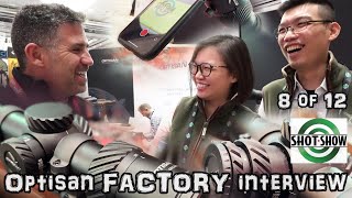 NEW Optisan Optics (FACTORY INTERVIEW) EVX Gen2, CP, & SE Rifle Scopes + Binoculars - SHOT Show 2023