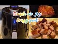 PORK BELLY IN AIR FRYER || crispy and yummy || My Own Version || AnnaChris Vlogs | 2020 USA