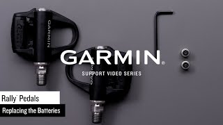 Garmin Support | Rally™ Pedals | Battery Replacement