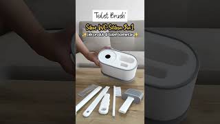 Sikat WC Silikon 3in1 Estetik #toiletbrush #sikatwc #sikatwcestetik