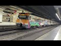 barcelona metro rodalies ferrocarrils u0026 bus january 2024 compilation 39 min 4k