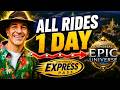 Can You Ride EVERY Ride in Epic Universe in 1 Day With Express Pass?