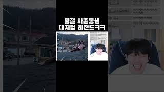 명절 사촌동생 대처법 레전드ㅋㅋㅋ #shorts