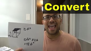 How To Convert Square Feet To Cubic Feet Easily-Tutorial
