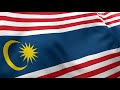 kuala lumpur city flag animation 4k flags of the world