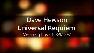 Dave Hewson - Universal Requiem